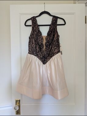Maeve Basque-Waist Mini Dress from Anthropologie